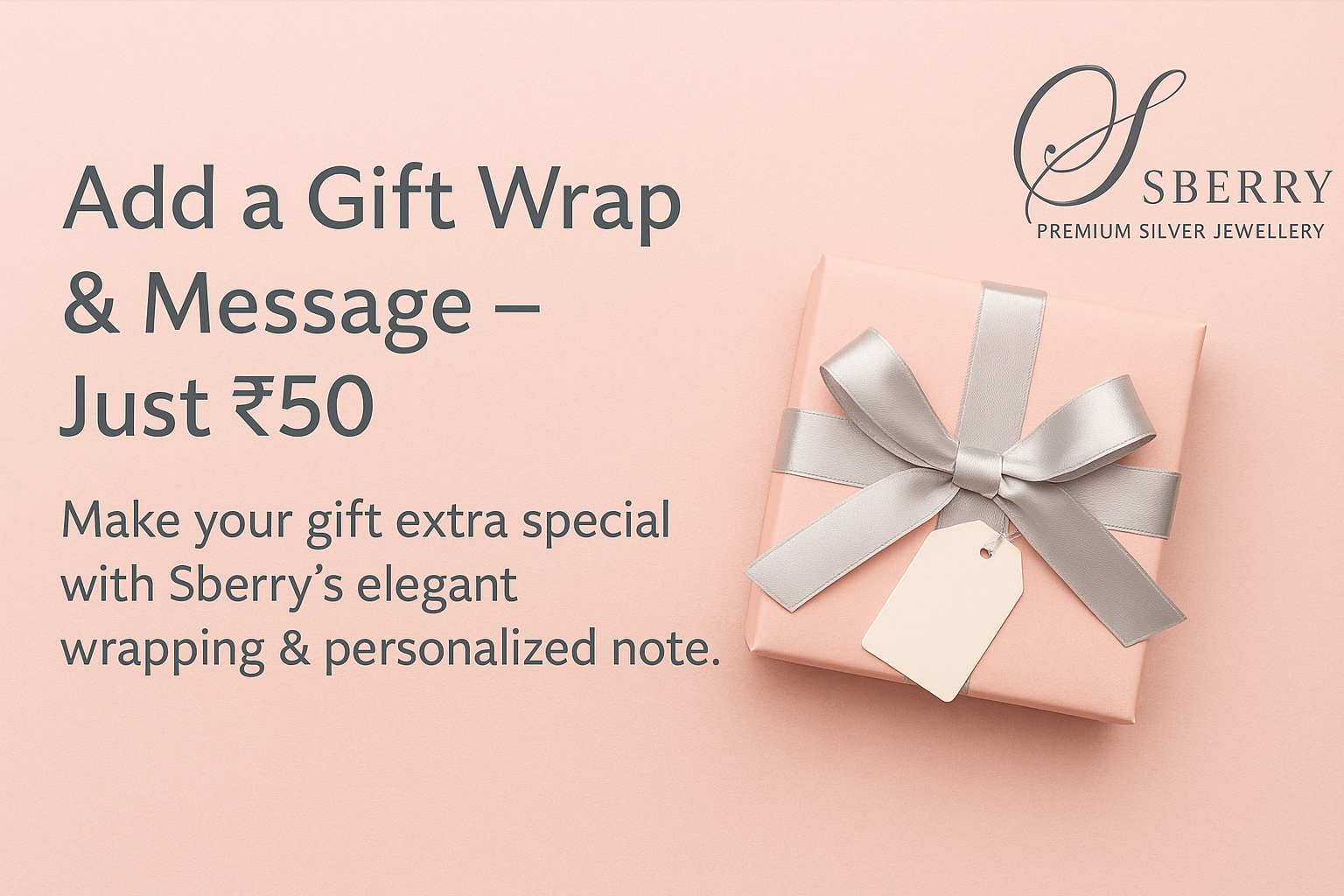 Make Every Gift Special with Sberry – Add a Gift Wrap & a Message!