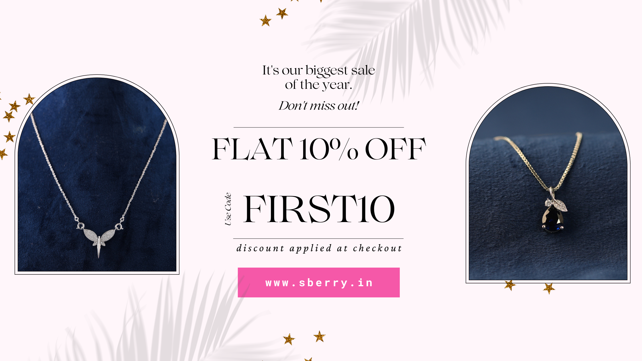 Sparkle More, Spend Less – Get 10% OFF on Sberry Silver Jewellery!