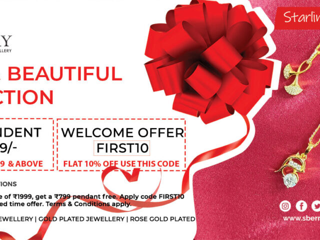 Sberry Festive Offer: Free Pendant + 10% OFF – The Ultimate Jewellery Deal of 2025